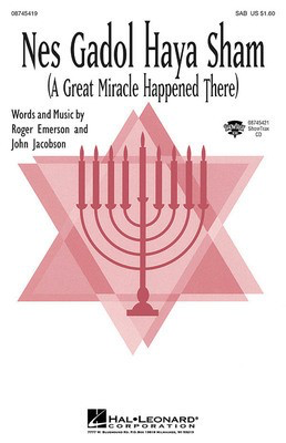 Nes Gadol Haya Sham (A Great Miracle Happened There) - John Jacobson|Roger Emerson - Hal Leonard ShowTrax CD CD
