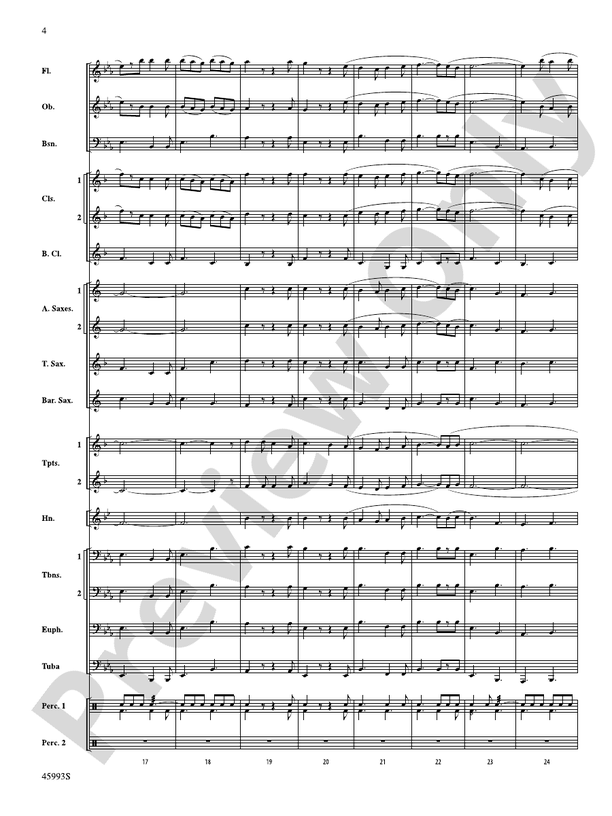 Here We March A-Wassailing - Concert Band Conductor Score & Parts (Digital Download)