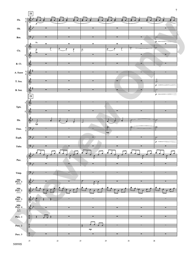 Circles – Concert Band Conductor Score & Parts (Digital Download)