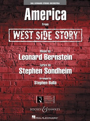 America (from West Side Story) - Leonard Bernstein - Stephen Bulla Hal Leonard Score/Parts