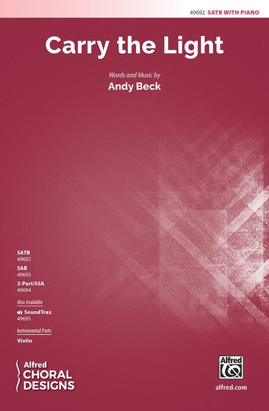 Carry the Light - SATB Choral Octavo (Digital Download)