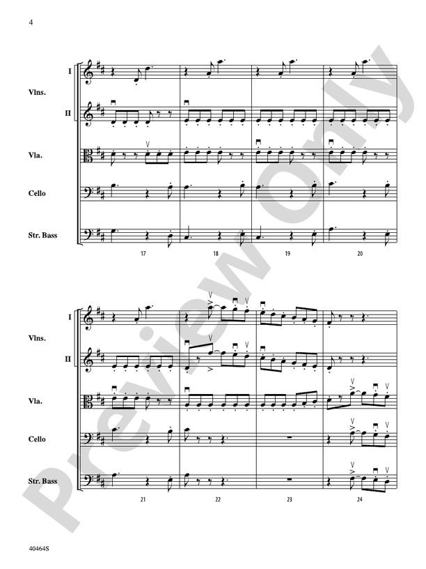 Allegro Giocoso – String Orchestra Conductor Score & Parts (Digital Download)