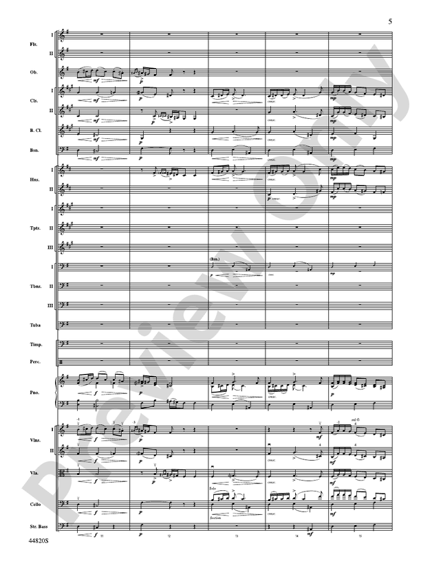 The Holberg Suite – Full Orchestra Conductor Score & Parts (Digital Download)