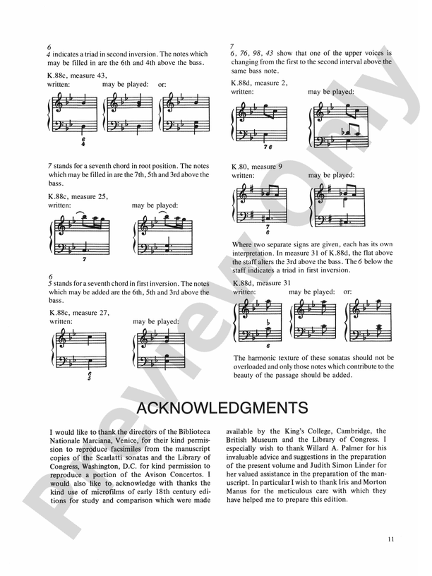 Scarlatti - An Introduction to His Keyboard Works - Piano (Digital Download)