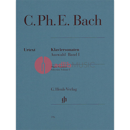 Piano Sonatas Selections Vol. 1 - Carl Philipp Emanuel Bach - Piano G. Henle Verlag Piano Solo