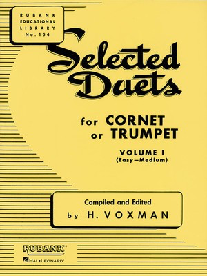Selected Duets Volume 1 Easy to Medium - Cornet or Trumpet Duet Rubank 4470980