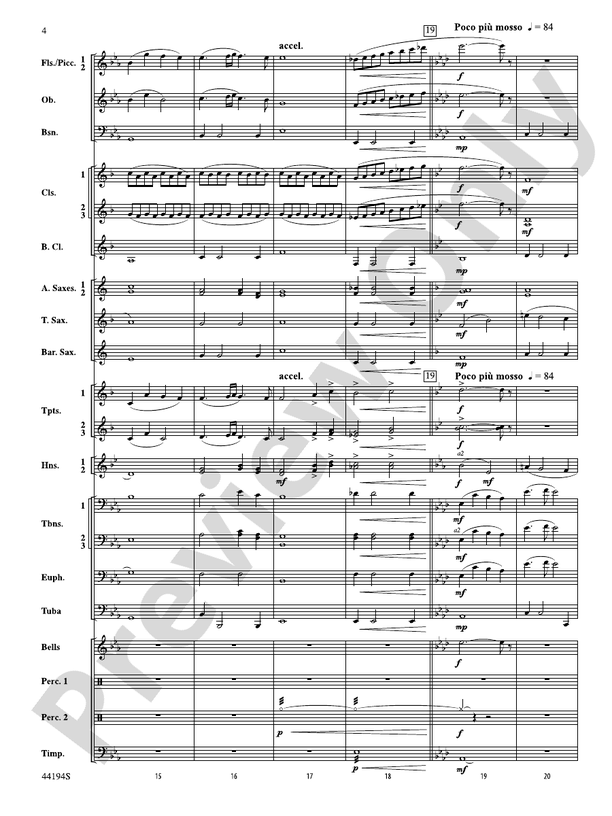 Mills on the Merrimack - Concert Band Conductor Score & Parts (Digital Download)