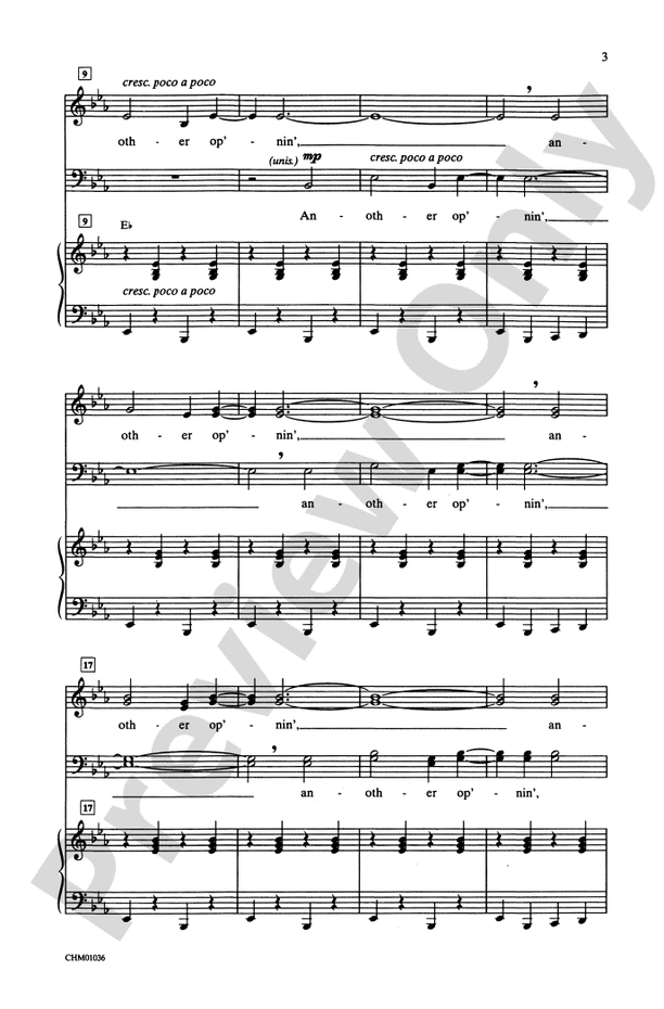 Another Op'nin', Another Show (from Kiss Me, Kate) – SATB Choral Octavo (Digital Download)