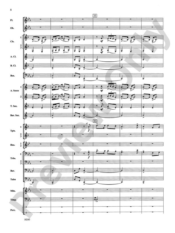 A Longford Legend - Concert Band Conductor Score & Parts (Digital Download)