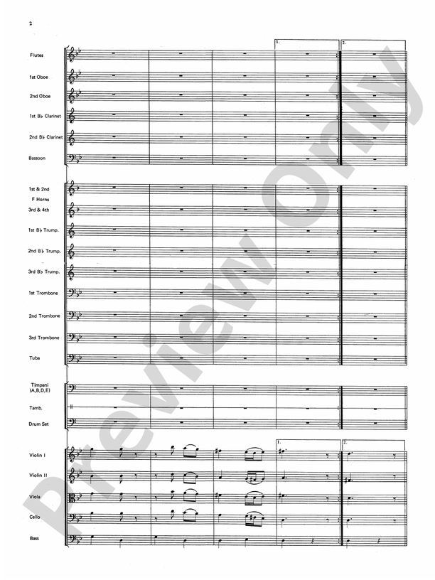Havah Nagilah – Full Orchestra Conductor Score & Parts (Digital Download)