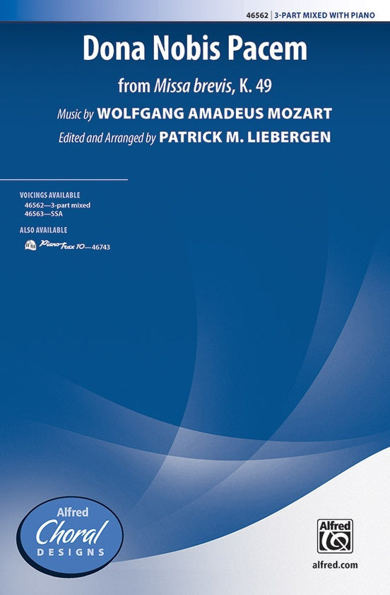 Dona Nobis Pacem – 3-Part Mixed Choral Octavo (Digital Download)