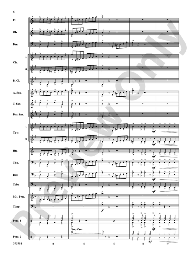 Wizards in Winter - Concert Band Conductor Score & Parts (Digital Download)
