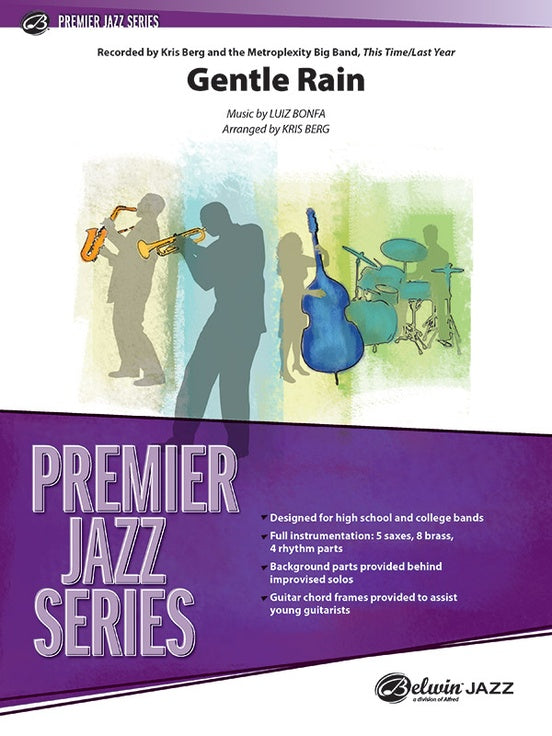 Gentle Rain (Grade 4) – Jazz Ensemble Conductor Score & Parts (Digital Download)