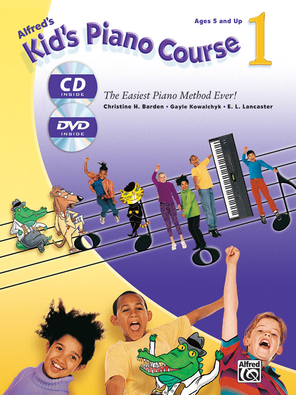 KIDS PIANO COURSE BK 1 BK/CD/DVD