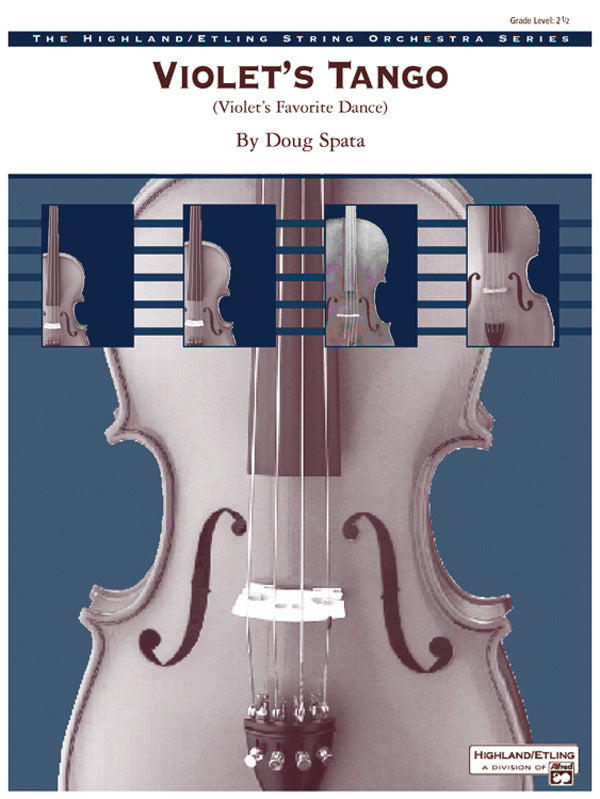 VIOLETS TANGO STR ORCH GR 2.5 SPATA D