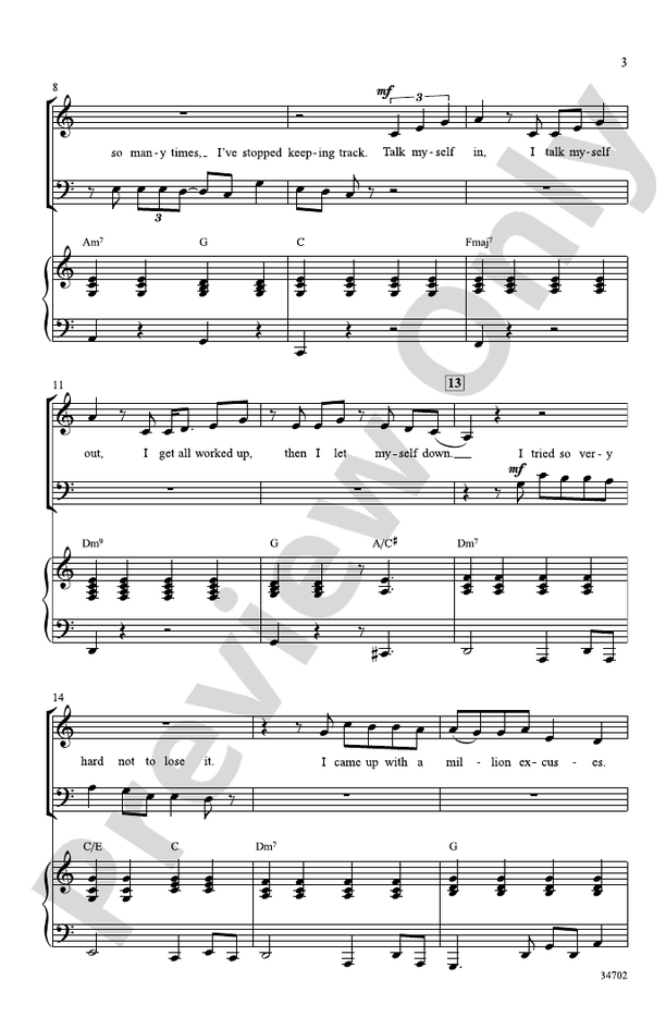 Haven't Met You Yet – SAB Choral Octavo (Digital Download)