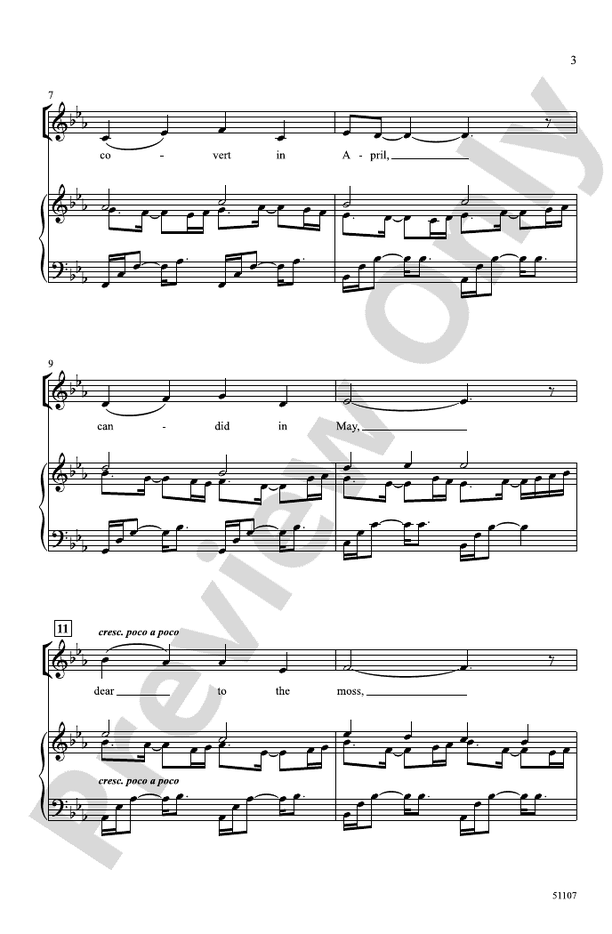 May-Flower - SSA Choral Octavo (Digital Download)