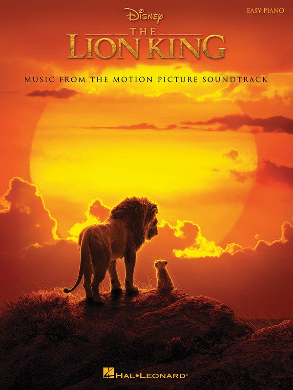 The Lion King Motion Picture Soundtrack - Easy Piano/Vocal - Rice/John/Zimmer - Hal Leonard