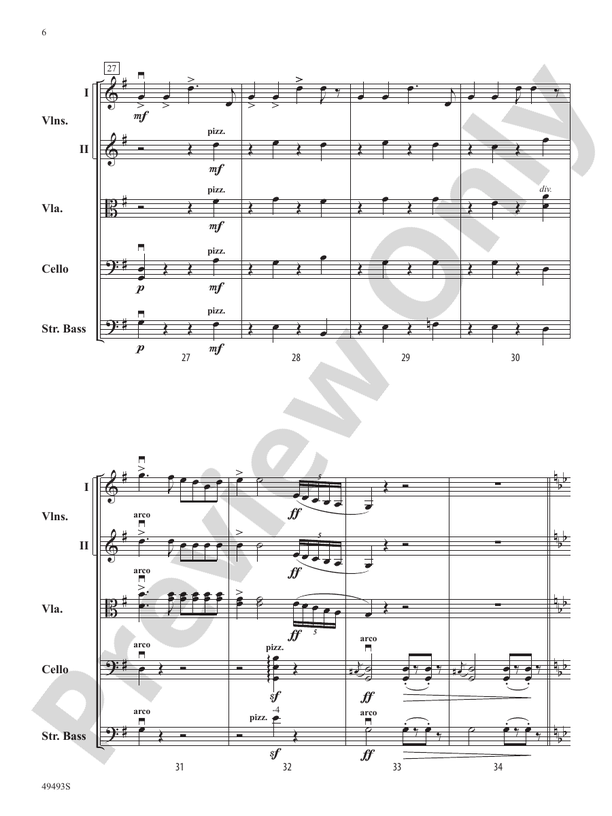 Hiawatha's Wedding Feast - String Orchestra Conductor Score & Parts (Digital Download)