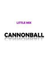 Cannonball - Little Mix - PVG (Digital Download)