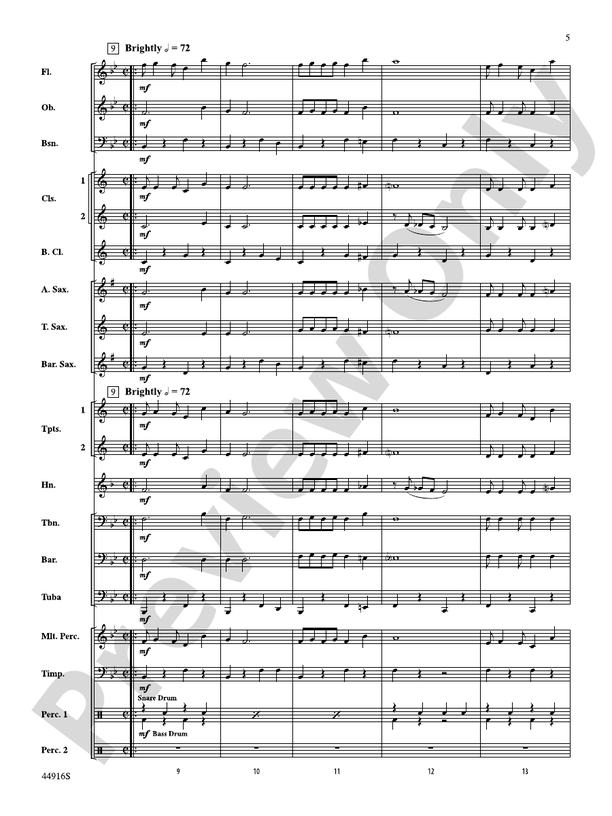 Happy Holidays---Vol. 3 - Concert Band Conductor Score & Parts (Digital Download)