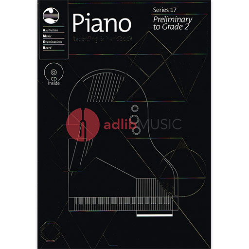 AMEB Piano Series 17 Preliminary to Grade 2 - Piano CD Recording & Handbook AMEB 1201102139