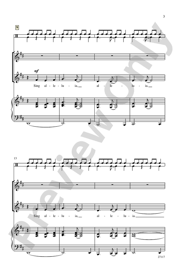 African Alleluia - 2-Part Choral Octavo (Digital Download)