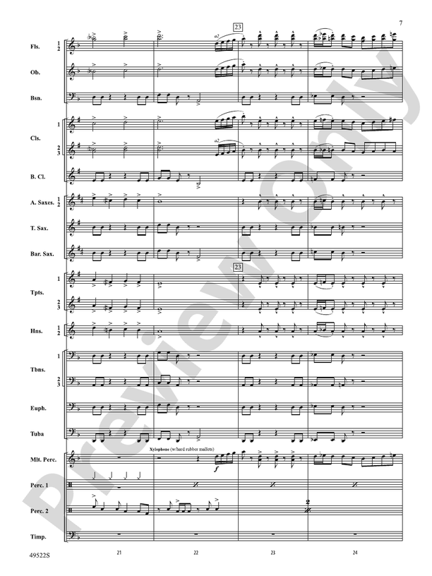 Ambush - Concert Band Conductor Score & Parts (Digital Download)