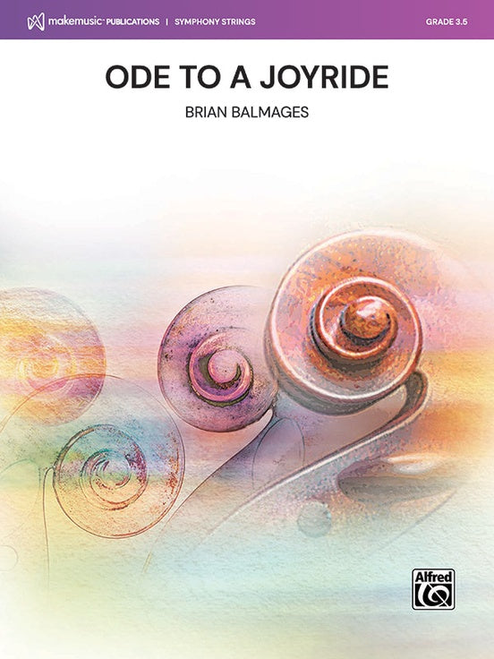 Ode to a Joyride – String Orchestra Conductor Score & Parts (Digital Download)