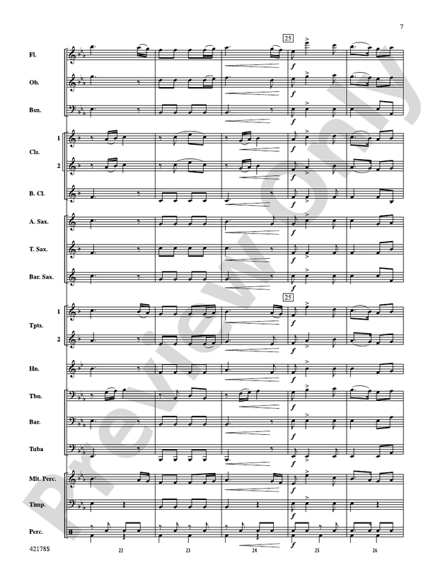 Happy Holidays---Vol. 1 - Concert Band Conductor Score & Parts (Digital Download)