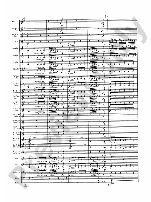 Italian in Algiers - Concert Band Conductor Score & Parts (Digital Download)