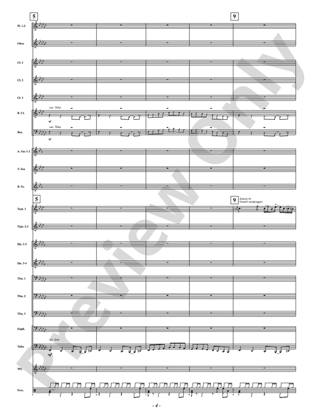 Swing - From <i>American Dances</i> - Concert Band Conductor Score & Parts (Digital Download)