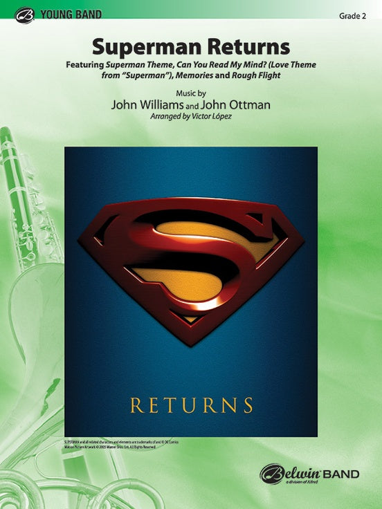 Superman Returns - Concert Band Conductor Score & Parts (Digital Download)