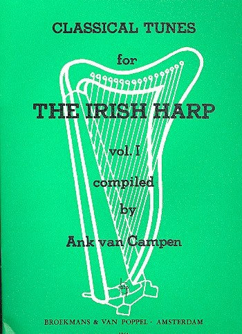 CLASSICAL TUNES VOL 1 FOR THE IRISH HARP - CAMPEN - HARP - BROEKMANS & VAN POPPEL