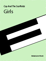 Girls - Melody/Lyrics/Chords (Digital Download)