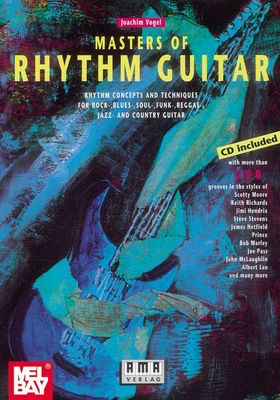 Masters of Rhythm Guitar - Guitar Joachim Vogel AMA Verlag /CD