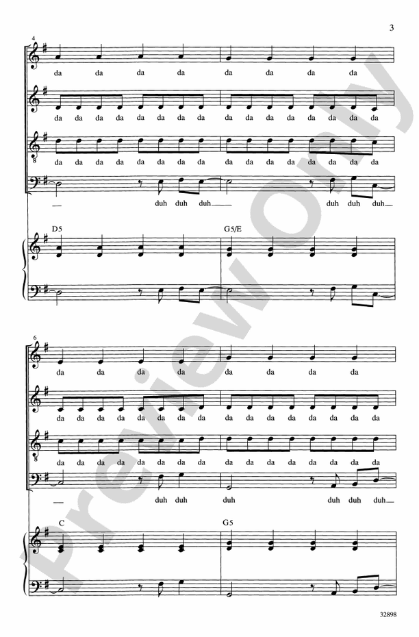 Don't Stop Believin' – SATB Choral Octavo (Digital Download)