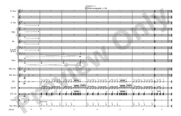 Harry Potter: The Music, Part 2 – Marching Band Conductor Score & Parts (Digital Download)