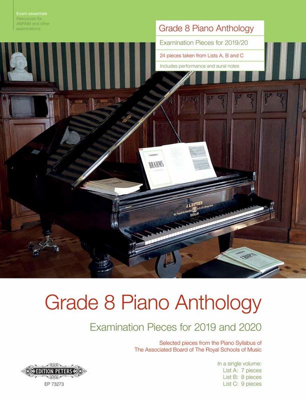 ABRSM Grade 8 Piano Anthology 2019-2020 - Piano Solo - Various - Peters EP73273