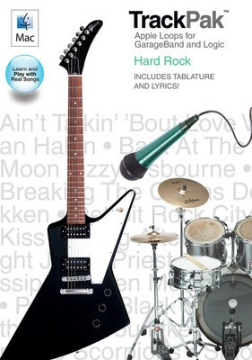 Hard Rock TrackPak - Apple Loops for GarageBand and Logic - Hal Leonard DVD-ROM
