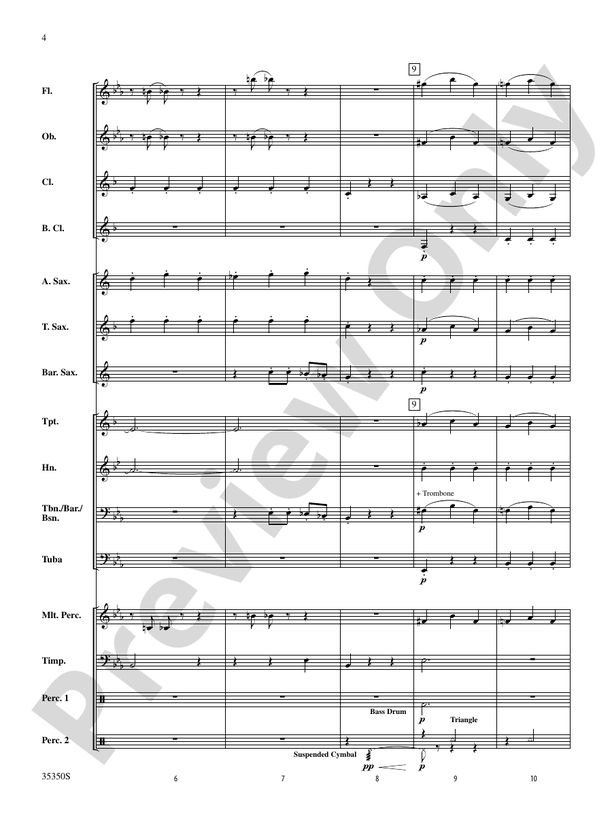 Dobby (from Harry Potter and the Deathly Hallows, Part 1) - Concert Band Conductor Score & Parts (Digital Download)