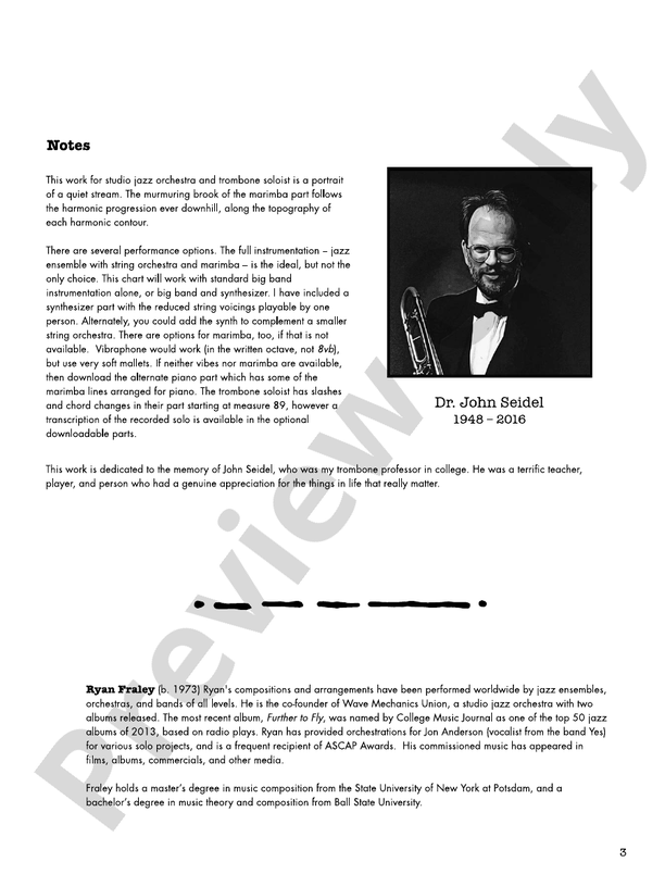Fallingwater – Jazz Ensemble Conductor Score & Parts (Digital Download)