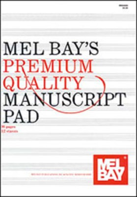 Manuscript Pad 12 Stave Premium Quality -