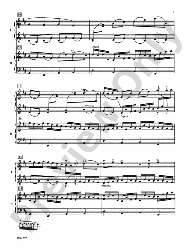 Canon in D - 2 Pianos, 4 Hands (Digital Download)