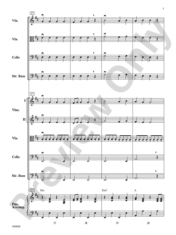 Hunters of Avatar - String Orchestra Conductor Score & Parts (Digital Download)