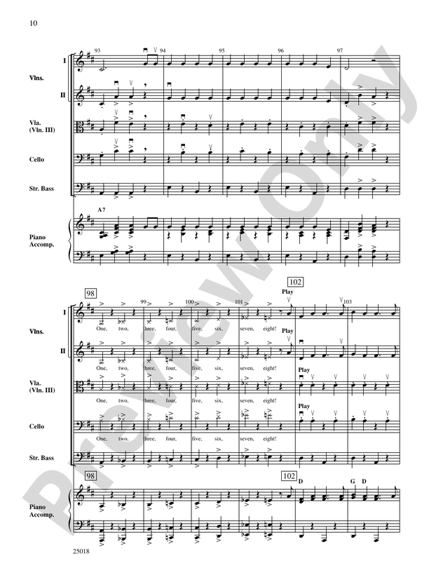 Chitty Chitty Bang Bang (Grade 2.5) - String Orchestra Conductor Score & Parts (Digital Download)