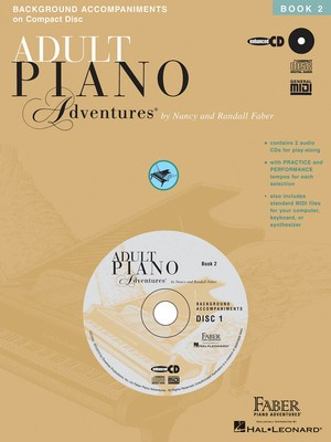 Adult Piano Adventures All-in-One Lesson Book 2 - CDs Only - Nancy Faber|Randall Faber - Piano