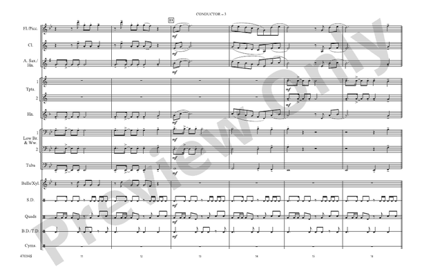 New Rules – Marching Band Conductor Score & Parts (Digital Download)