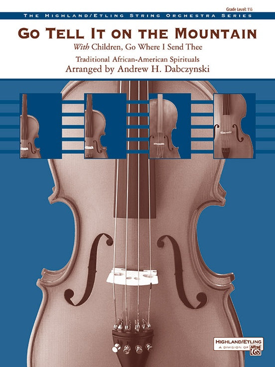 Go Tell It on the Mountain - String Orchestra Conductor Score & Parts (Digital Download)