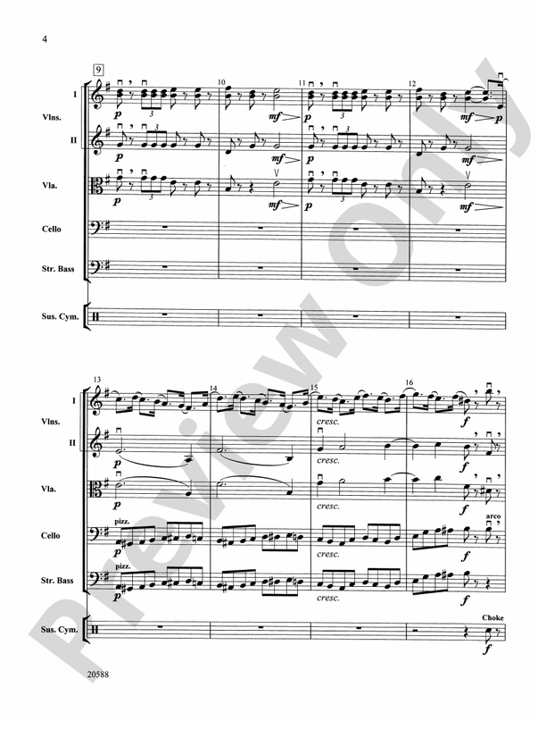 March of the Nutcracker (from The Nutcracker Ballet) – String Orchestra Conductor Score & Parts (Digital Download)
